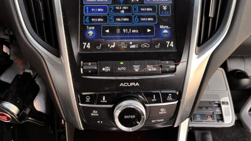 Use OEM controls for Acura ZDX CarPlay