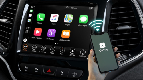 Connecting to Jeep Grand Cherokee CarPlay wirelessly