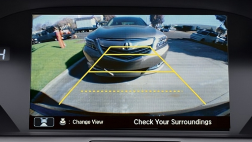 add backup camera to acura TLX