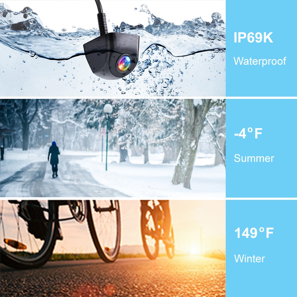 waterproof backup camera