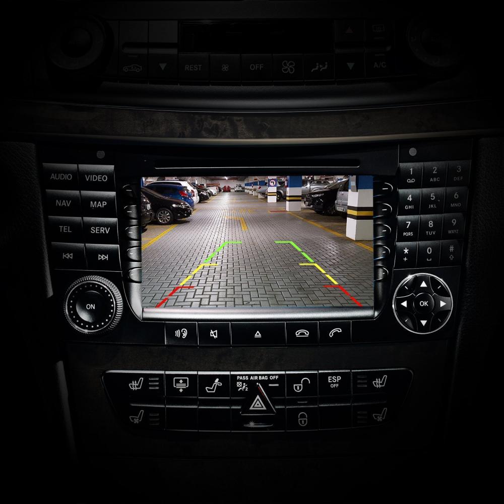 backup camera with parking lines