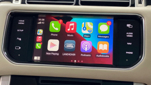 Range Rover Sport CarPlay with OEM controls