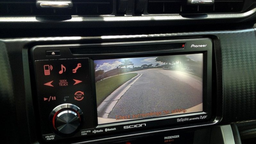 SCION IQ Backup Camera