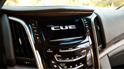 Cadillac SRX OEM screen