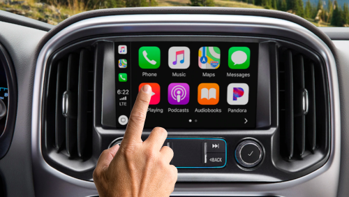 Use OEM controls for Chevy Silverado CarPlay