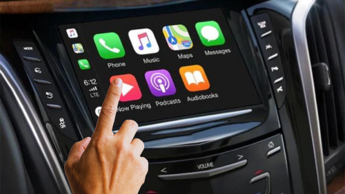 Use OEM controls for Cadillac SRX CarPlay