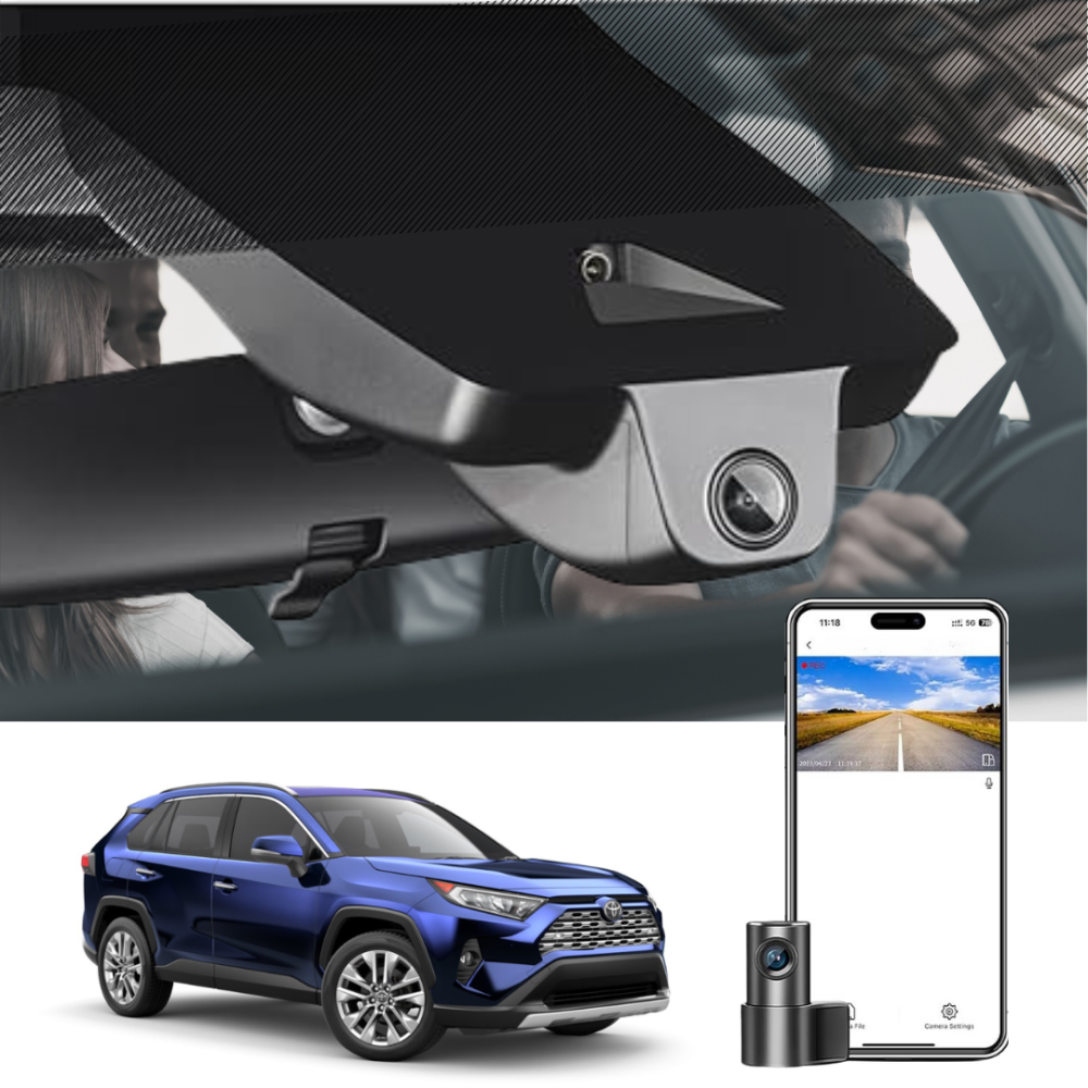 Toyota RAV4 integrated dash cam 