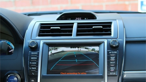 add backup camera to toyota