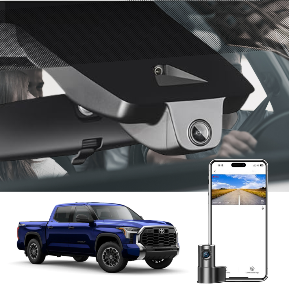 Toyota Tundra Integrated Dash Cam with App