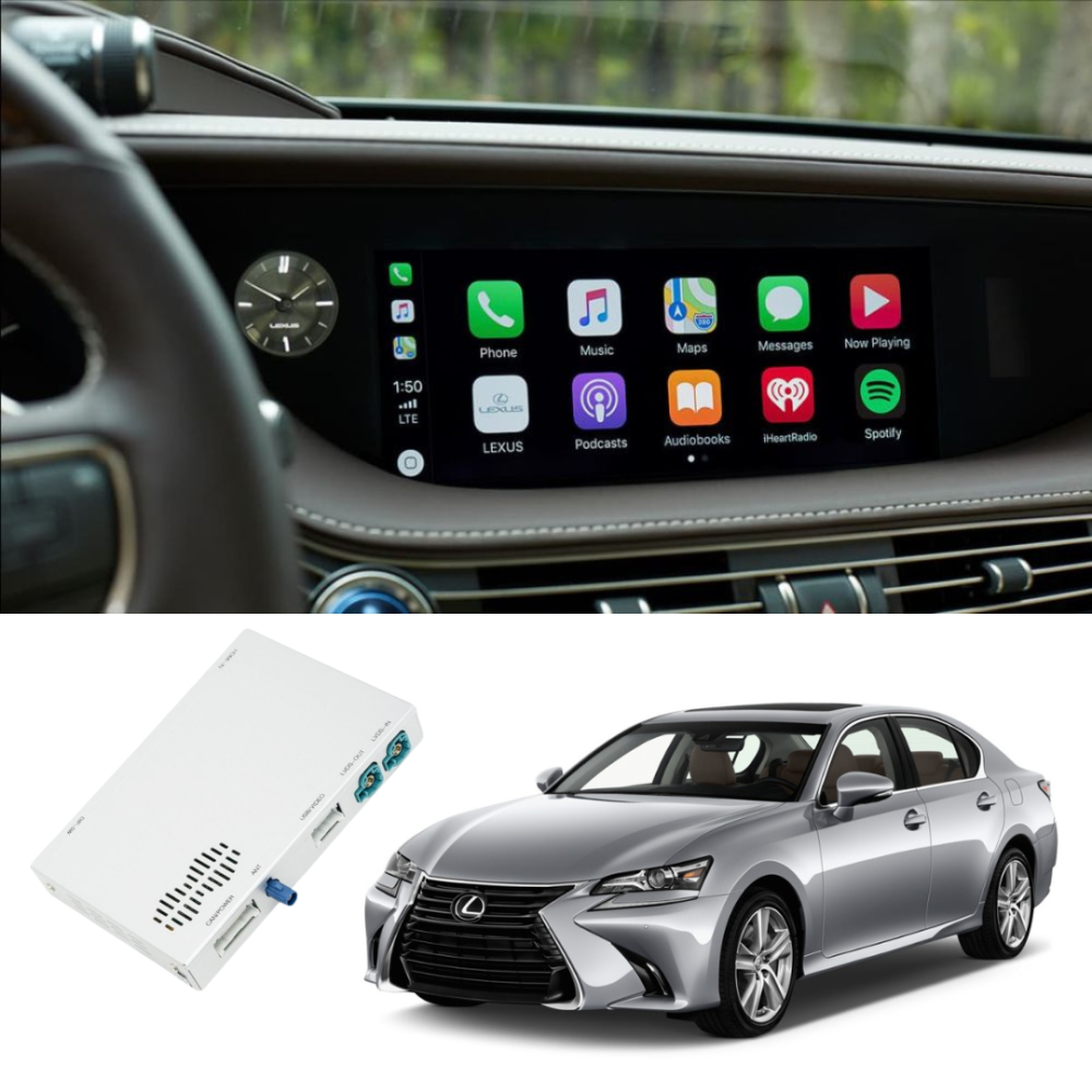 2013-2020 Lexus GS Wireless CarPlay & Android Auto Integration