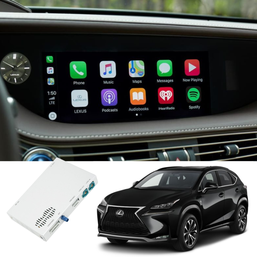 2015-2020 Lexus NX Wireless CarPlay & Android Auto Integration