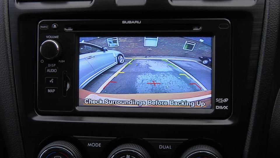 SUBARU BRZ OEM Integrated Backup Camera System