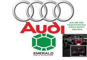 Audi AMI OEM Integrated Backup Camera System (fits 2008-2016 w/ OEM AMI System) - View 1