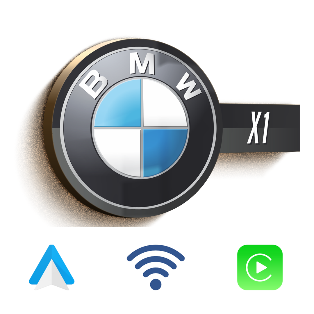 2009-2020 BMW X1 Wireless CarPlay & Android Auto for CCC/CIC/NBT