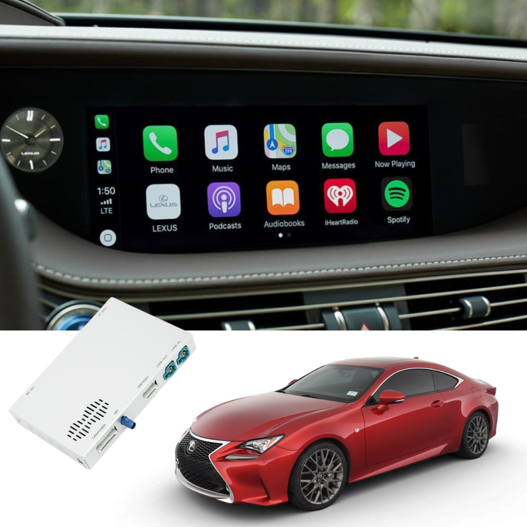 Lexus RC OEM Integrated CarPlay System | Emerald Integrations Lexus RC OEM Integrated CarPlay System | Emerald Integrations