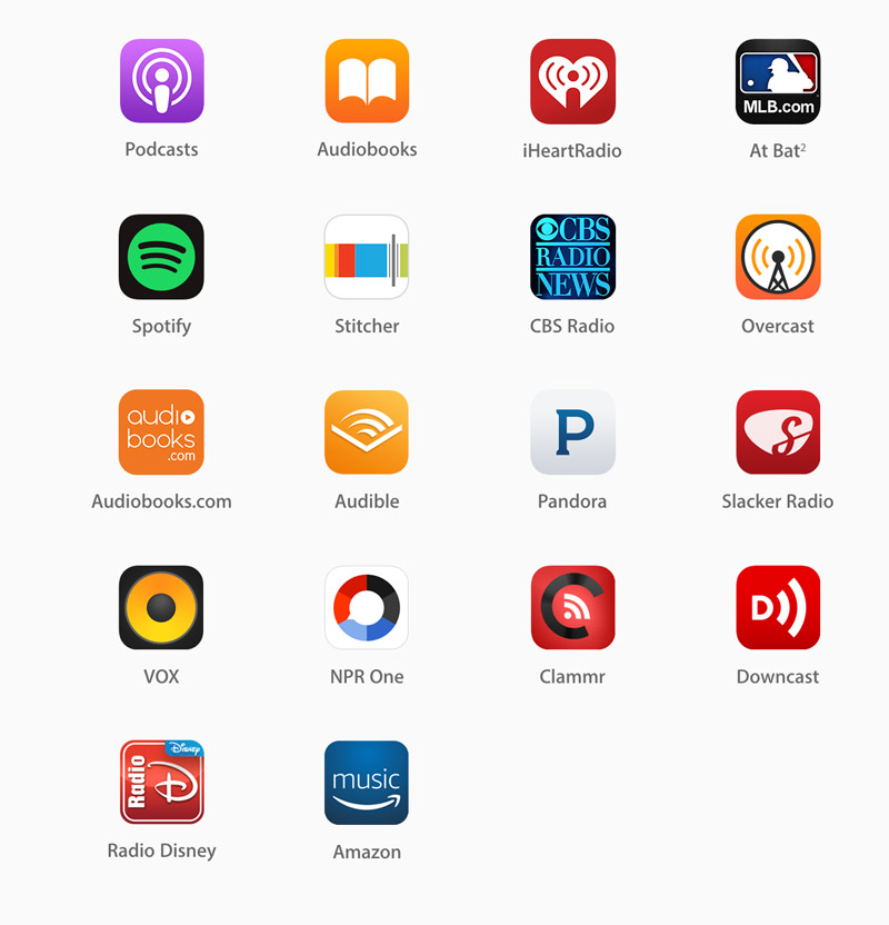 CarPlay Apps