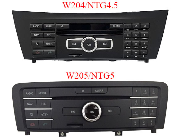 Mercedes ntg4 and ntg5