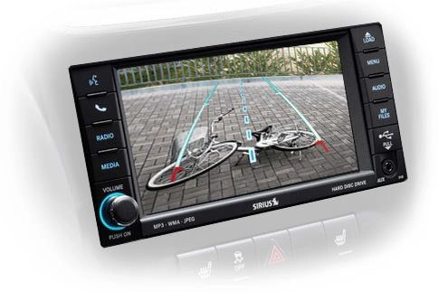 JEEP WRANGLER & WRANGLER UNLIMITED OEM Integrated Tire Mount Rear-View Backup  Camera System