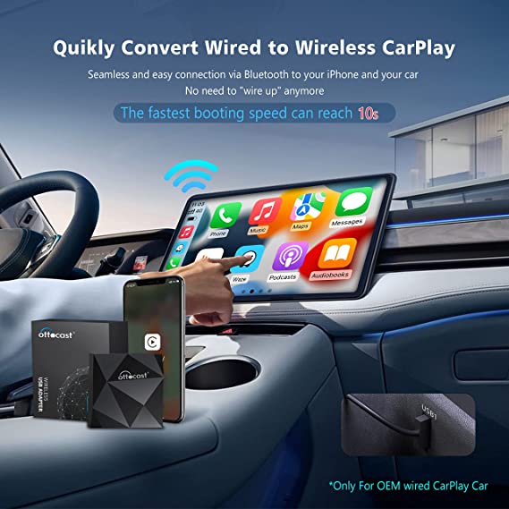 Wired-to-Wireless CarPlay Converter - CarIntegrations